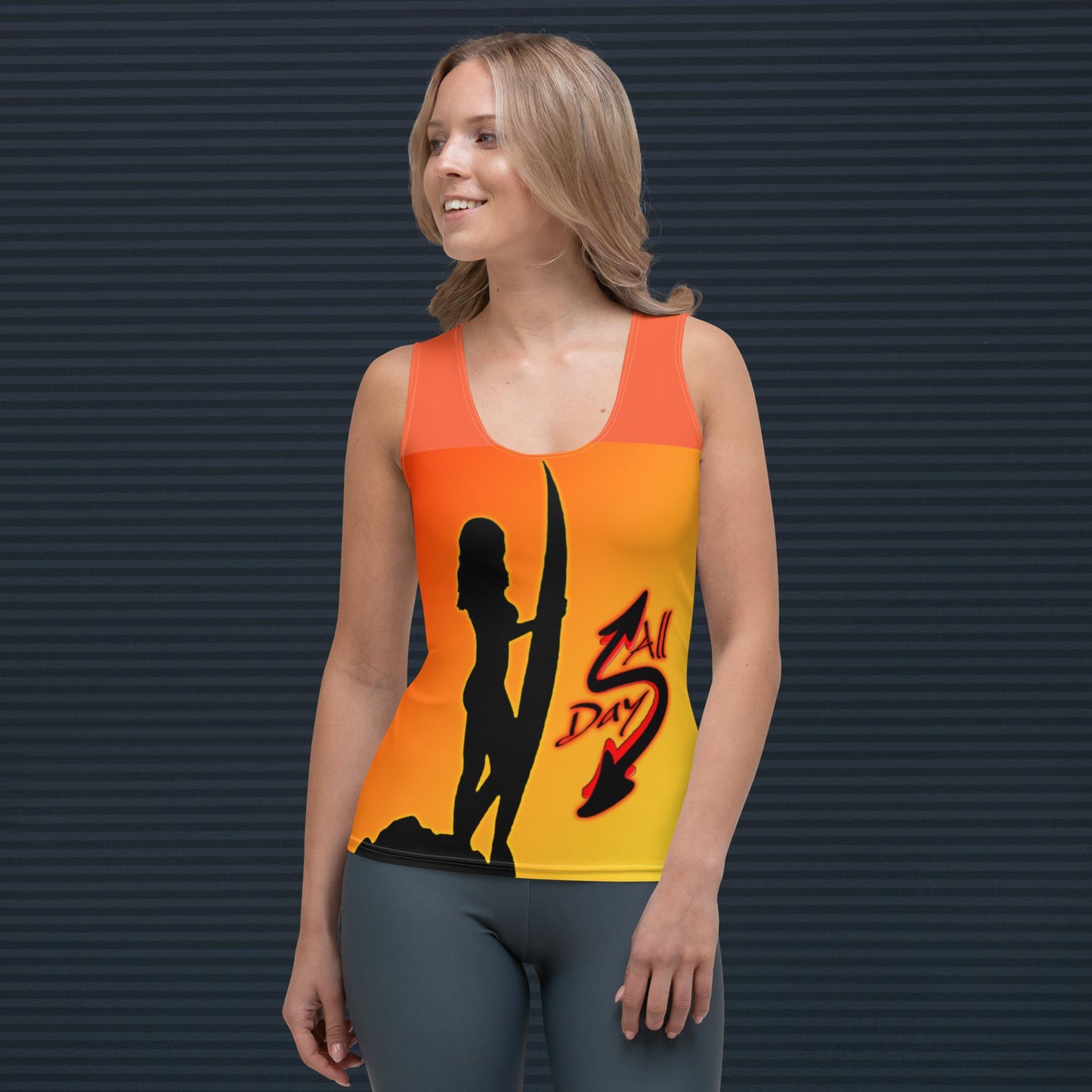 Sublimation Cut & Sew Tank Top